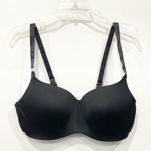NEW SO INTIMATES Perfect Wire-Free Bra‎ Black Adjustable Razorback Black 38C